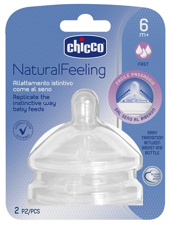CHICCO TETTARELLA STEPUP NEW 6M+ FLUSSO VELOCE - farmasorriso.com
