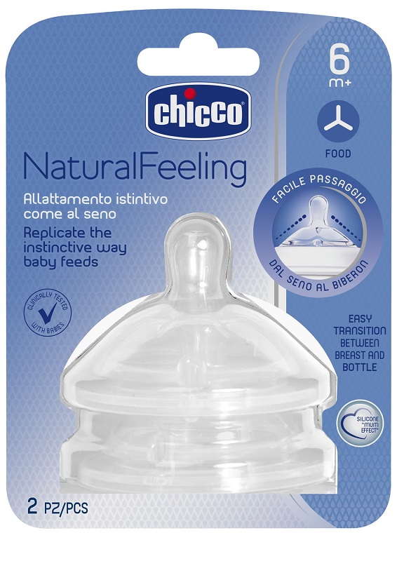 CHICCO TETTARELLA STEPUP NEW 6M+ FLUSSO PAPPA - farmasorriso.com