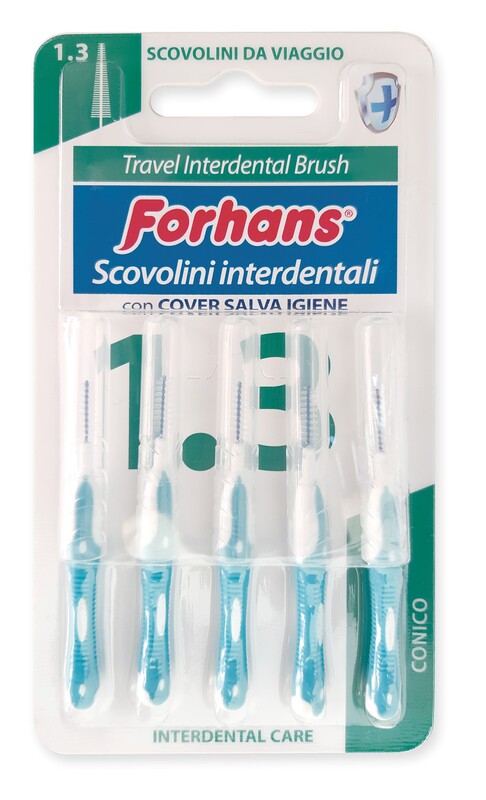 FORHANS TRAVEL INTERDENTAL BRUSH 1,3 - farmasorriso.com