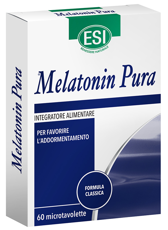 ESI MELATONIN PURA 60 MICROTAVOLETTE - farmasorriso.com