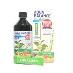 AQUA BALANCE RASSODAN DREN FORTE GUSTO T VERDE 500 ML DIETALINEA + AQUALOSS 2,8 G - farmasorriso.com