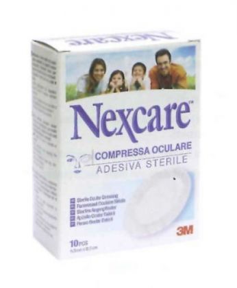 COMPRESSA OCULARE NEXCARE 10 PEZZI - farmasorriso.com