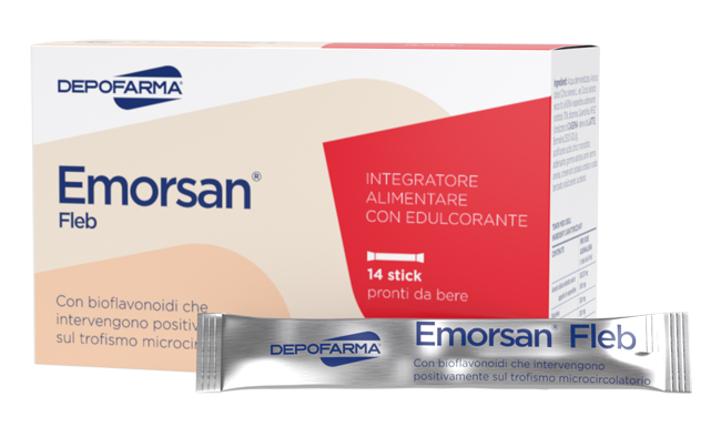 EMORSAN FLEB 14 STICK PACK DA 15 ML - farmasorriso.com
