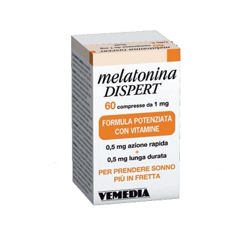 MELATONINA DISPERT 1MG DI MELATONINA 60 COMPRESSE - farmasorriso.com