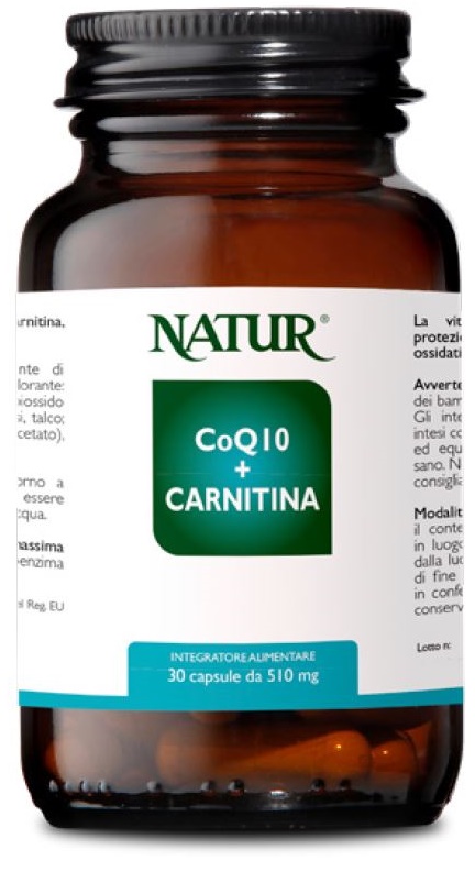 COQ10+CARNITINA 30 CAPSULE - farmasorriso.com