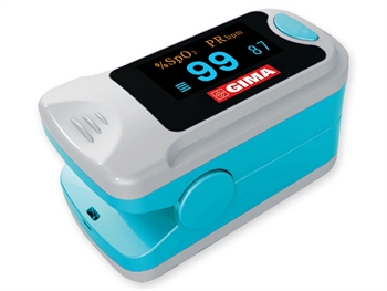PULSOSSIMETRO DA DITO PULSOXIMETRO OXY-3 CON DISPLAY PER MISURAZIONE DIOSSIGENO NEL SANGUE E BATTITO CARDIACO CON CORDINO E BATTERIE - farmasorriso.com