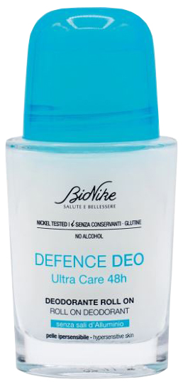 DEFENCE DEO ULTRA CARE ROLL-ON SENZA SALI D'ALLUMINIO 50 ML - farmasorriso.com