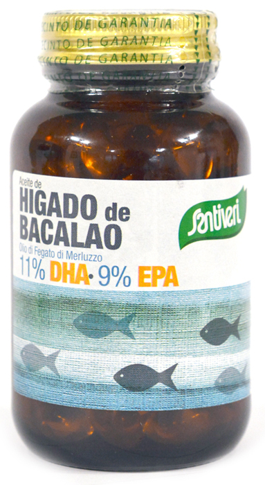 OLIO DI FEGATO DI MERLUZZO 120 PERLE FLACONE 84 G - farmasorriso.com