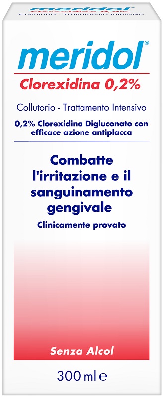 MERIDOL CLOREXIDINA 0,2% COLLUTORIO 300 ML - farmasorriso.com
