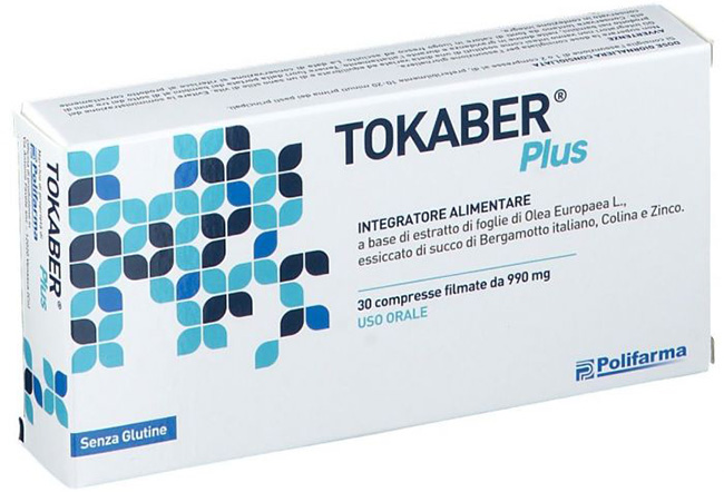 TOKABER PLUS 990MG 30 COMPRESSE - farmasorriso.com
