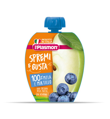 SPREMI E GUSTA MELA MIRTILLO 100 ML - farmasorriso.com