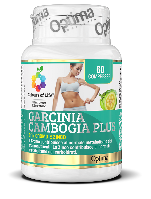 COLOURS OF LIFE GARCINIA CAMBOGIA PLUS 60 COMPRESSE 1000 MG - farmasorriso.com