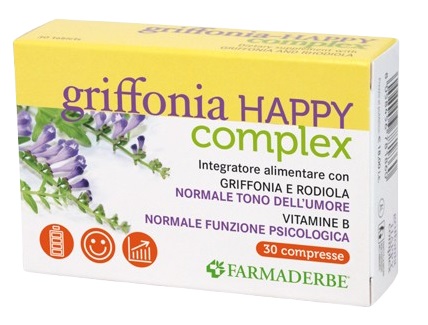 GRIFFONIA HAPPY COMPLEX 30 COMPRESSE - farmasorriso.com