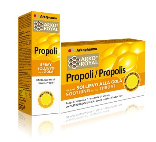 PACK GOLA PROPOLI COMPOSTO DA SPRAY 30 ML + PASTIGLIE 24 G - farmasorriso.com