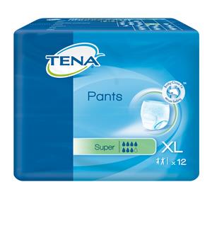 PANNOLONE PULL-UP TENA PANTS SUPER TAGLIA EXTRA LARGE 12 PEZZI - farmasorriso.com