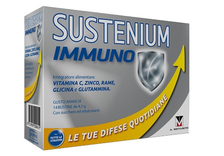 SUSTENIUM IMMUNO ENERGY 14 BUSTINE DA 4,5 G  - farmasorriso.com