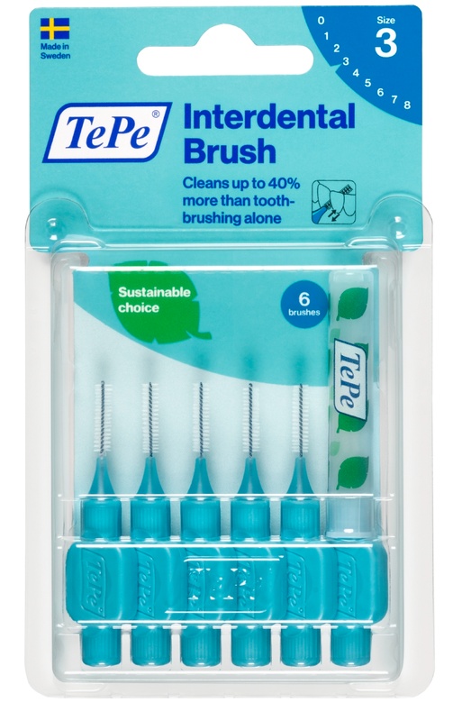 TEPE SCOVOLINO BLU 0,60MM 6 PEZZI - farmasorriso.com