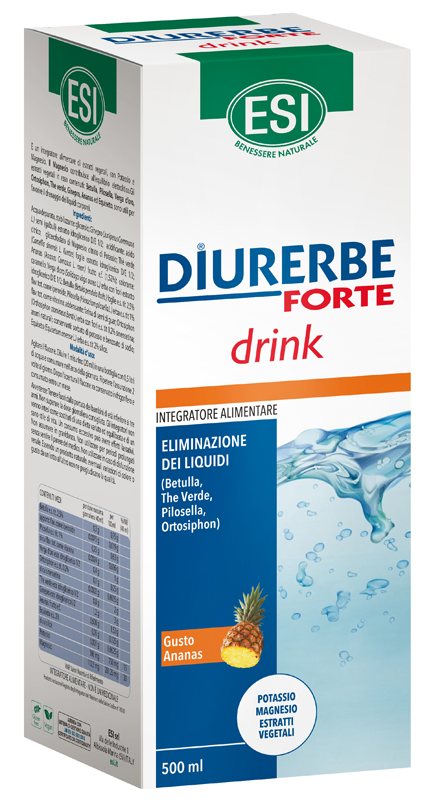 ESI DIURERBE FORTE DRINK ANANAS 500 ML - farmasorriso.com