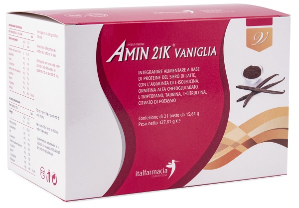 AMIN 21K VANIGLIA 327,81 G - farmasorriso.com
