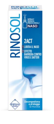 SPRAY NASALE RINOSOL 2ACT 15 ML - farmasorriso.com
