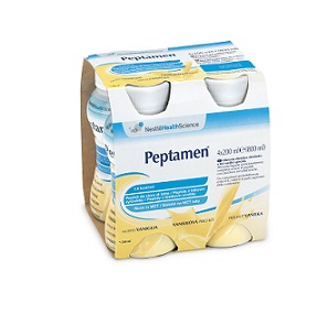 PEPTAMEN VANIGLIA 4 X 200 ML - farmasorriso.com
