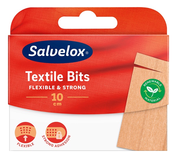 CEROTTO SALVELOX TEXTILE BITS 10CM 10 PEZZI - farmasorriso.com