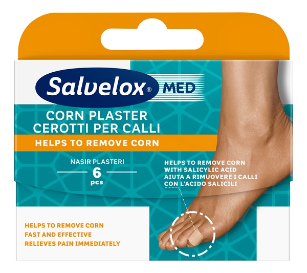 CEROTTO CALLI SALVELOX MED CORN PLASTER 6 PEZZI - farmasorriso.com