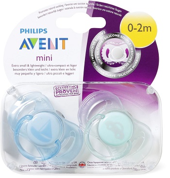 AVENT SUCCHIETTO MINI 0-2M MASCHIO 2PZ - farmasorriso.com