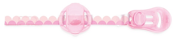 CHICCO CLIP SALVASUCCHIETTO ROSA 1 PEZZO - farmasorriso.com