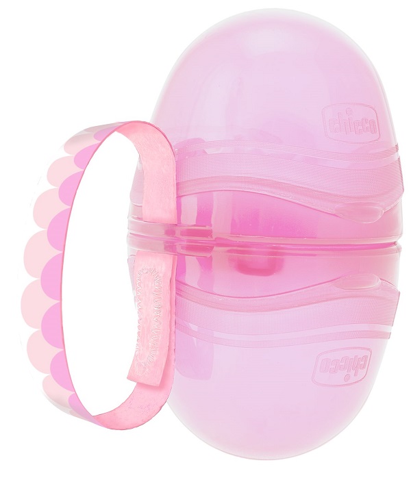 CHICCO PORTASUCCHIETTO DOPPIO ROSA 1 PEZZO - farmasorriso.com