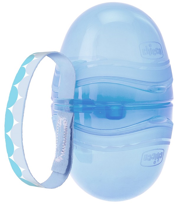 CHICCO PORTASUCCHIETTO DOPPIO BLU 1 PEZZO - farmasorriso.com