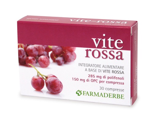 VITE ROSSA 30 COMPRESSE - farmasorriso.com