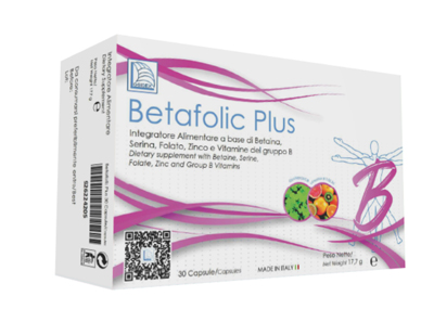 BETAFOLIC PLUS 30 CAPSULE ASTUCCIO 18,6 G - farmasorriso.com