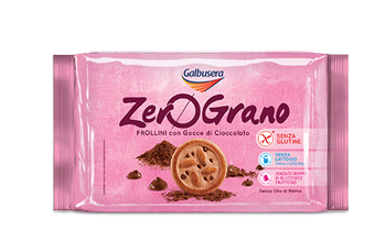 ZEROGRANO FROLLINO CON GOCCE DI CIOCCOLATO SENZA GLUTINE 300 G - farmasorriso.com