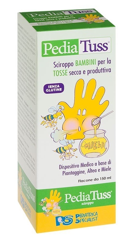 PEDIATUSS SCIROPPO 150 ML - farmasorriso.com