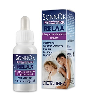 SONNOK FITOACTIVE RELAX GOCCE 30 ML DIETALINEA - farmasorriso.com