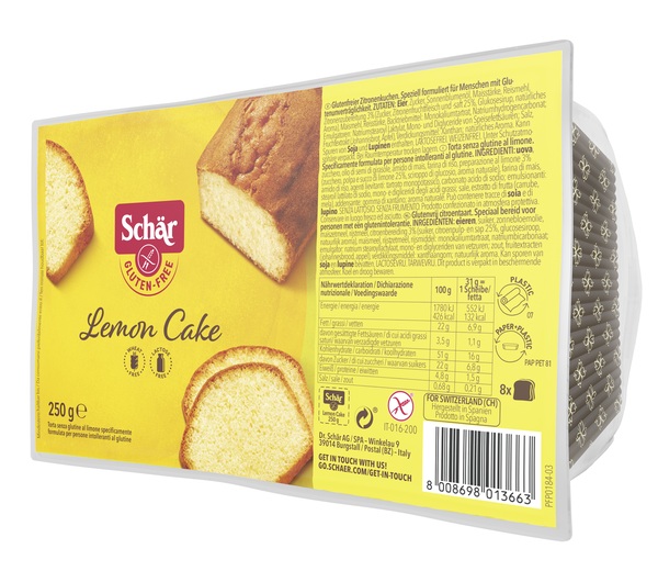 SCHAR LEMON CAKE 250 G - farmasorriso.com