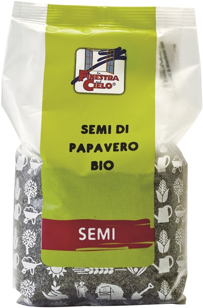FSC SEMI DI PAPAVERO BIO AD ALTO CONTENUTO DI FIBRA 250 G - farmasorriso.com