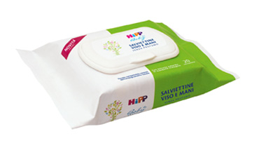 HIPP SALVIETTINE VISO&MANI 1X20 PEZZI - farmasorriso.com