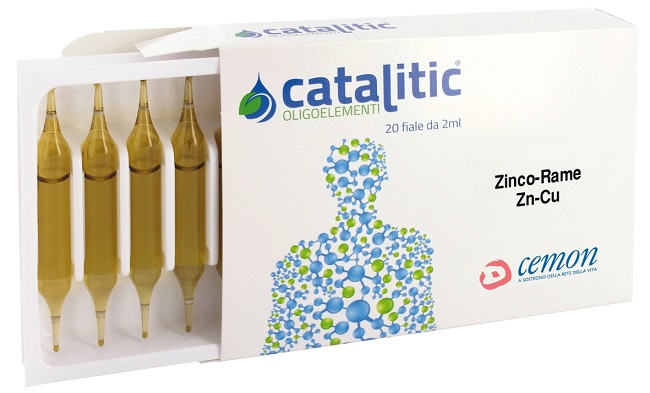 CATALITIC OLIGOELEMENTI ZINCO RAME ZN-CU 20 FIALE 2 ML - farmasorriso.com