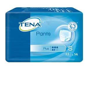 PANNOLONE A MUTANDINA TENA PANTS PLUS TAGLIA SMALL 14 PEZZI - farmasorriso.com