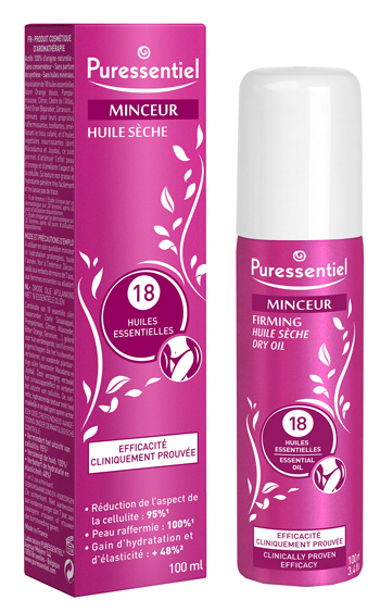 PURESSENTIEL SNELLENTE OLIO SECCO ANTICELLULITE AI 18 OLI ESSENZIALI 100 ML - farmasorriso.com
