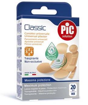 CEROTTO PIC CLASSIC MIX ANTIBATTERICO 20 PEZZI - farmasorriso.com