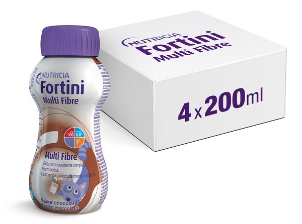 FORTINI MULTI FIBRE GUSTO CIOCCOLATO 200 ML - farmasorriso.com