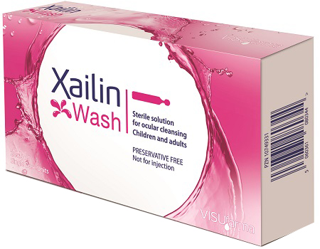XAILIN WASH SOLUZIONE STERILE OCULARE 20 FLACONCINI 5 ML MONODOSE - farmasorriso.com