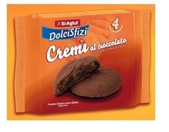 BIAGLUT DOLCISFIZI CREMI' AL CIOCCOLATO RIPIENI DI CREMA AL CACAO 160 G - farmasorriso.com