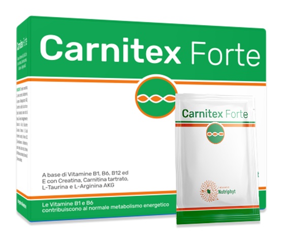 CARNITEX FORTE 20 BUSTINE 100 G - farmasorriso.com