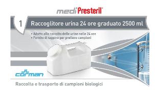 CONTENITORE URINA 24 ORE MEDIPRESTERIL - farmasorriso.com