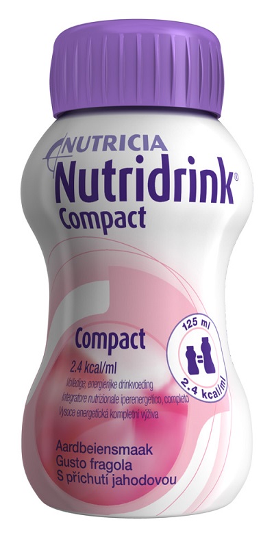 NUTRIDRINK COMPACT FRAGOLA 4X125 ML - farmasorriso.com