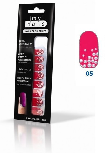 MY NAILS NAILS POLISH STRIPS 05 - 16 UNHIE ADESIVE - farmasorriso.com